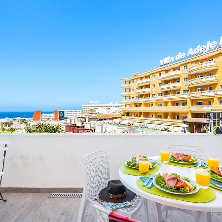 97 Hermosa Marina Primavera Con Terraza Y Piscina Адехе Экстерьер фото